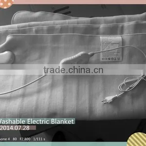 India Customer Visit Our Hongkong Exhibition for Polyester Electric Blanket With CE,ROHS Certification thumbnail-6
