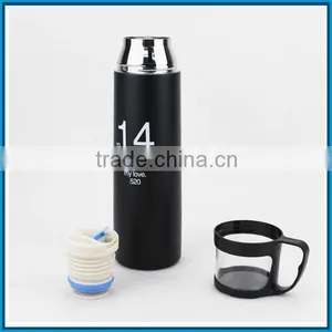 Handle Cup Stainless Steel Vacuum Bottle thumbnail-2