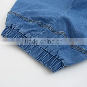Girl Clothing Korean Cute Baby Girl Beaded Clothes Shorts 2016 New Summer Girl Pearl Pocket Jeans Lovely Girl Short Pants thumbnail-3