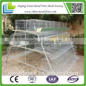 2016 Hot Sale Layer Poultry Cages 4 Tiers 3 Tiers thumbnail-6