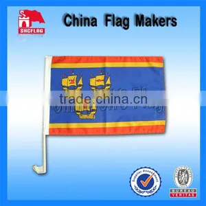 Eco-friendly Printed Plastic Car Window Flag Pole thumbnail-1