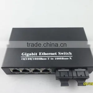 6-port Gigabit Sfp lc Dual Fiber Optical Switch thumbnail-4