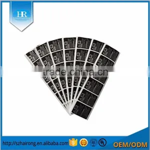 Wholesale Custom Waterproof Printing Blue Black Red 3 Color Self Adhesive Transparent Sticker thumbnail-6