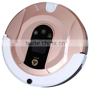 Rose Gold Housekeeping Auto Recharge Robot Vacuum Cleaner thumbnail-1