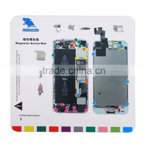 Professional Magnetic Screw Mat Technician Repair Pad Guide For IPhone 5 5S thumbnail-3