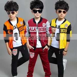 Suit Children Baseball Uniform/children/boys Long Sleeve T-shirt thumbnail-1