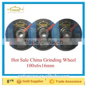 100x6x16 Resin Bonded China Grinding Wheels for Metal and Stainless Steel Supplier's Choice thumbnail-5