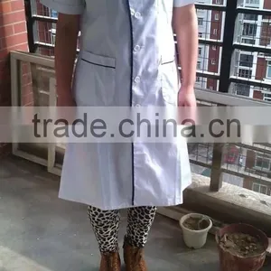 Fashionable Designed White Hospital Lab Coat thumbnail-2