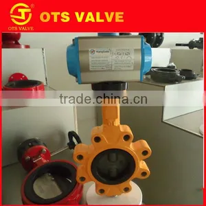 BV-DS001Pneumatic Actuated Wafer Butterfly Valve thumbnail-1