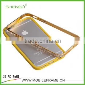 Luxury Metal With TPU Bumper for IPhone 6 With Retail Packaging thumbnail-6