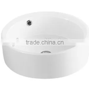 Hanging Ceramic Sink Above Counter Art Basin for Bathroom thumbnail-1