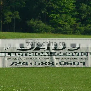 High Quality Custom Printed Mesh Yard Banner thumbnail-1