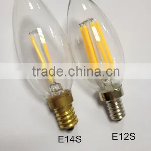 C35 2W LED FILAMENT Candle Lighting 110V E12S US thumbnail-3
