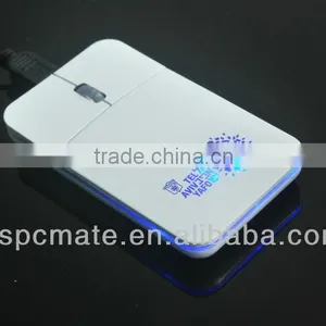 High Quality Portable Flat Computer Mouse With Laser Logo,mother Day Gift Ideas Mouse thumbnail-4