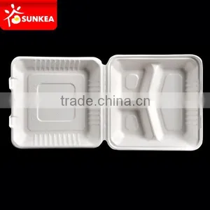 Eco-friendly Pulp Hamburger Box, Fast Food Box thumbnail-6