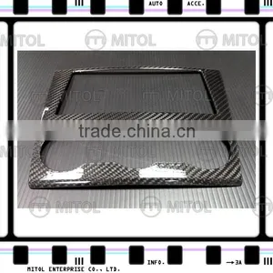 For Subaru WRX 2014- Carbon Fiber Car Center Console Car Dashboard Cover thumbnail-3