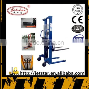 2 Ton Portable Manual Hand Pallet Hydraulic Stacker thumbnail-1