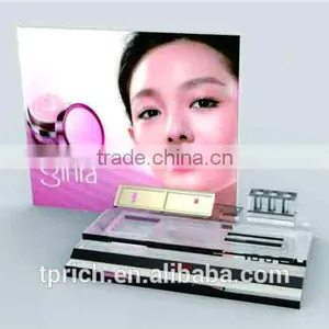 L-shaped Multifunctional Acrylic Cosmetic Display Case thumbnail-1