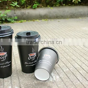 Wholesale Custom Disposable Paper Cups for Coffe ,milk Tea thumbnail-4