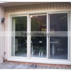 Solid Sliding Door and Forsted Carved PVC Door thumbnail-2