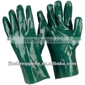 JS8027/G, PVC Gloves, Pvc Coated Work Gloves; Mechanical Work Gloves thumbnail-1