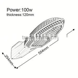 High Brightness Waterproof Cob Led Street Light 54w thumbnail-2