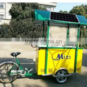 2015 New Design Solar Ice Cream Freezer Bike Solar Portable Rechargeable Battery Bicycle Freezer Solar Freezer With Tricycle Bic thumbnail-1