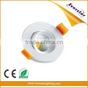 2016 New Hot Selling Aluminum Round Square 3w,6w,9w,12w,24w Cheap Price Led Downlight Supplier's Choice thumbnail-1