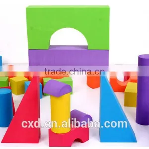 Wholesale Colorful Building Toy Soft Eva Foam Block thumbnail-6