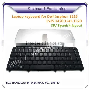 Laptop Keyboard for DELL 1545 1525 With Spansih Layout Black thumbnail-1