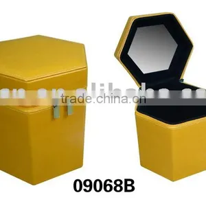 PU Leather Jewelry Case With Zipper thumbnail-1