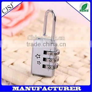China Supplier High Quality Zinc Alloy 3 Digital Lock /Suitcase Combination Lock thumbnail-1