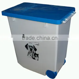 H508 Pure PP 8KG Pet Food Storage Airtight Plastic 20 Liter Container thumbnail-1