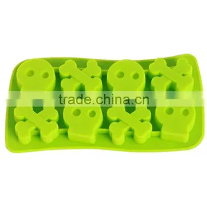2 COLOR Freeze Ice Cube Tray Skull Mould Mold Cooking Tools Cookie Cutter Ice Molds Ice Trays Ice Cream Tools Hot Selling thumbnail-5
