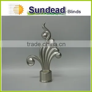 Silver Curtain Pole Curtain Accessory Wholesale Curtain Latest Curtain Designs 2015 for Home Decor thumbnail-1