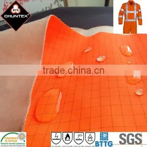 300D Polyester Oxford FR Anti Static Laminating Fabric With Modacrylic Tricot thumbnail-4