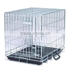 Collapsible Stainless Steel Dog Cage thumbnail-1