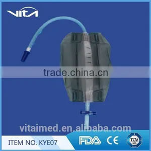 3 Chambers Urine Leg Bag With Non-woven Back KYE07 thumbnail-1