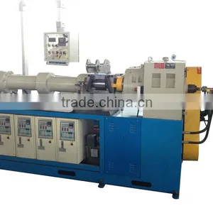 Chinese New High Quality Cold Feeding Silicone Rubber Hose Profile Extrusion Production Line,Silicone Rubber Extruder Machine thumbnail-3