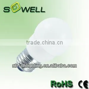 G45 Energy Saving Lamp 3W/5W/7W,45*89mm,Ivory-white,pbt Plastic,E14/E27 CE GS EMC ROHS thumbnail-1