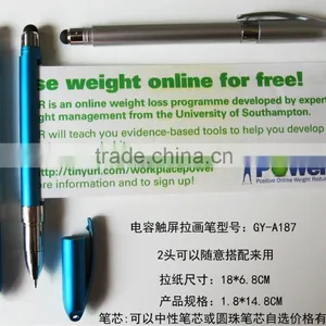 Excellent Roller Banner Pen for Promotion Embossed Logo Roller Pen thumbnail-3
