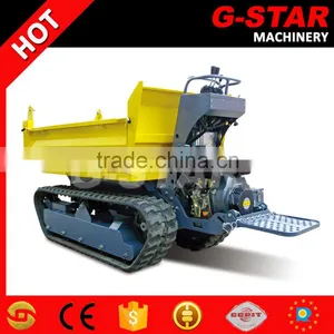 BY1000M Construction Tools ce Certificated Tracked Power Barrow thumbnail-1