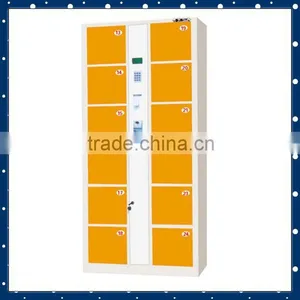 High Quality Safe Public Bathroom 24 Door Refrigerator Electronic/ Barcode Locker Quality Choice thumbnail-3