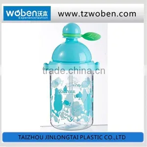 Bpa Free Tritan Straw Plastic Water Bottles With Straps thumbnail-2