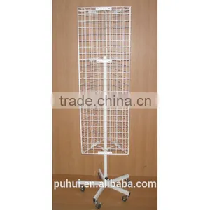 Floor Standing Foldable Metal Display Fixture With Quality Gurantee thumbnail-3