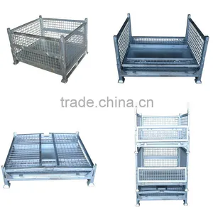 Heavy Duty Storage Transport Wire Mesh Container thumbnail-1