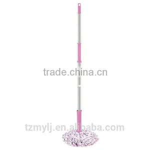 Twist Floor Mop Microfiber Magic Mop Iron or Stainless Steel Handle thumbnail-1