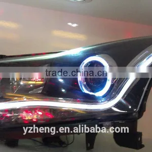 Chevrolet Cruze 2010-2013 Angel Eyes LED Head Lamp thumbnail-2