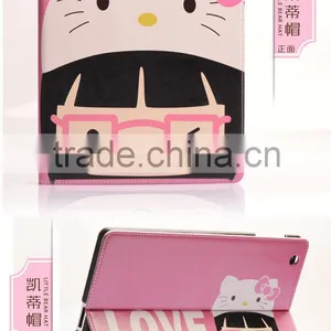 Hello Kitty Leather Case Cover for Apple IPad thumbnail-1