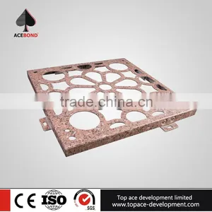 Durability 0.5mm Carved Aluminium Wall Panel Used for Corridor thumbnail-3